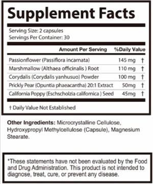 NeuroSalt supplement facts