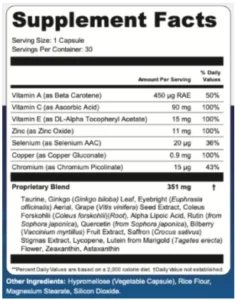 VisiFlora-Supplement-Facts